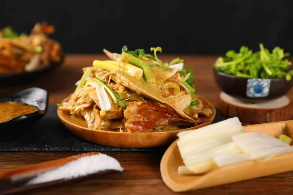 芥末香鸡,馋口小禾,昌德食材,昌德食品